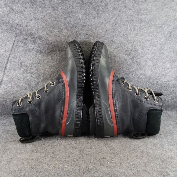Sorel Boots Men 6 Snow Winter Cheyanne II Leather Rubber Lace Up Waterproof Grey main image 15